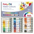 Tinta Aquarela Pentel Water Colour 24 Cores 5ml Ilustração Tinta Aquarela Pentel Water Colour 24 Cores 5ml Ilustração