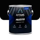Tinta Automotiva Poliéster Nighthawk Black Honda 900Ml Autoluks