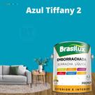 Tinta Borracha Líquida Cor Tiffany Para Parede 3,2L Acrílica Lavável Antimofo.