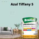 Tinta Borracha Líquida Cor Tiffany Para Parede 3,2L Acrílica Lavável Antimofo.