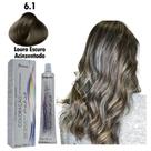 Tinta Cabelo Louro Escuro Acinzentado Coloração 6.1 60g