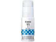 Tinta Canon GI-11 GI-11C GI11C Ciano Original para Impressora Mega Tank G3160 G2160 G-3160 G-2160 Refil 70ml