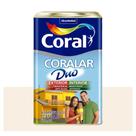 Tinta Coral Econômica Coralar Duo acrílica fosca branco 18L