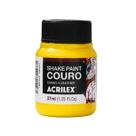 Tinta Couro Acrilex Shake Paint 37 ml Amarelo Ouro