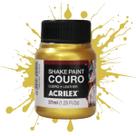 Tinta Couro Acrilex Shake Paint 37 ml Ouro Tinta Couro Acrilex Shake Paint 37 ml Ouro