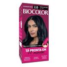 Tinta de Cabelo Biocolor Creme Mini Kit 2.0 Preto Azulado Incrível