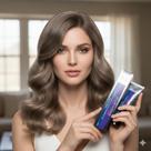 Tinta de Cabelo Louro Medio Cinza 7.1 Kaizen Coloração 60gr
