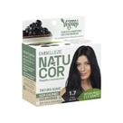 Tinta de Cabelo Permanente Embelleze Natucor 1.7 Preto Azulado