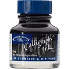 Tinta De Caligrafia Winsor & Newton Ink Black Preta 30ml Tinta De Caligrafia Winsor & Newton Ink Black Preta 30ml