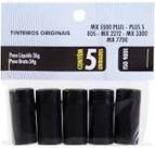 TINTA DE IMPRESSÃO PRETA ROTULADDRAS MX2212 MX5500EOS FIXXAR kit 5 unidades