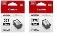 Tinta de impressora a jato de tinta Canon PG-275 preta (pacote com 2) para PIXMA