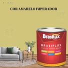 Tinta de Parede Amarelo Brasiplus Fosca 800ml