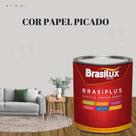 Tinta de Parede Cinza Chumbo 800ml Brasiplus Acrílica Fosca