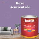 Tinta de Parede Roxo 800ml Brasiplus Fosca