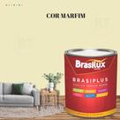 Tinta de Parede Semi Brilho Amarelo Brasiplus 800ml Acrilica Lavável.