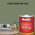 Tinta de Parede Verdes 800ml Brasiplus Fosca Tinta de Parede Verdes 800ml Brasiplus Fosca