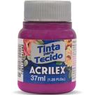 Tinta de tecido 37ml Acrilex -Magenta 549 Tinta de tecido 37ml Acrilex -Magenta 549