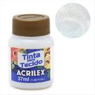 Tinta de tecido Acrilex cristal glitter 209 37ml Tinta de tecido Acrilex cristal glitter 209 37ml