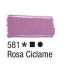 Tinta de tecido Acrilex rosa ciclame 581 37ml