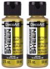 Tinta DecoArt 24K Ouro Brilho Extremo, 59 ml Pacote com Dois