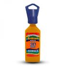 Tinta Dimensional Brilhante Relevo 3D 35ml Amarelo Ouro ACRILEX