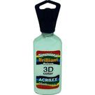Tinta Dimensional Relevo 3D Brilhante Branco