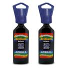 Tinta Dimensional Relevo Brilhante 3D Color Preto Kit 2un Acrilex Ideal para Tecido Papel Madeira Couro Cerâmica Gesso Tinta Dimensional Relevo Brilhante 3D Color Preto Kit 2un Acrilex Ideal para Tecido Papel Madeira Couro Cerâmica Gesso