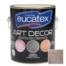 Tinta Efeito Cimento Queimado Perolizado Cor Elephant 3,7Kg Eucatex