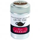 Tinta em Cartucho p/ Caneta Tinteiro Herbin Lie de The Tinta em Cartucho p/ Caneta Tinteiro Herbin Lie de The