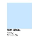 Tinta Emborrachada Acetinada Azuis