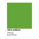 Tinta Emborrachada Acetinada Verdes