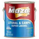 Tinta Emborrachada Litoral e Campo Branco 3,6L - MAZA