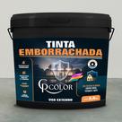 Tinta Emborrachada Premium 3,6KG CRCOLOR Impermeabilizante Lavável