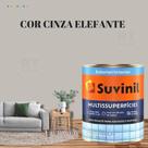 Tinta Epóxi Base Água Suvinil Cor Cinza Multissuperfícies Antimofo Lavável 800ml
