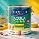 Tinta Epoxi Eucatex Água Para Azulejos, Pisos E Madeira 3,6l