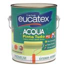 Tinta Epóxi Eucatex Base d'Água Cor Branco Anti Mofo Parede Madeira Metal Azulejo Qualidade 900ml