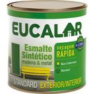 Tinta Esmalte. 1/4 (900ml) Sintetico Eucalar Preto