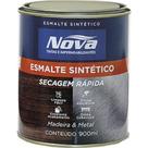 Tinta Esmalte. 1/4 (900ml) Sintetico Nova Preto Tinta Esmalte. 1/4 (900ml) Sintetico Nova Preto