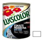 Tinta Esmalte Brilhante Base Água Branco 900ml Lukscolor