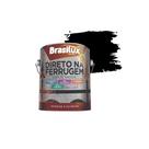 Tinta Esmalte Direto na Ferrugem Alta Resistencia - Preto 900ml - Brasilux