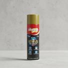 Tinta Esmalte Direto Na Ferrugem Maza Spray Ouro Antigo Metalico 400ml