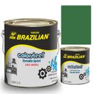 Tinta Esmalte Epóxi Kit Verde BR M 2,5 + Endurecedor 3,6 Lirtos