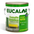 Tinta Esmalte Eucalar Brilhante Cinza Escuro 3600ml