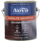 Tinta Esmalte. Galao 3,6 Litros Sintetico Nova Preto Tinta Esmalte. Galao 3,6 Litros Sintetico Nova Preto