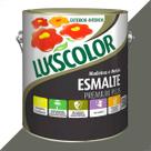 Tinta esmalte lukscolor alto brilho 3600ml cinza chassis