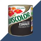 Tinta esmalte lukscolor alto brilho 900ml azul del rey