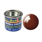 Tinta Esmalte Marrom Lama Brilhante 14Ml Revell 32180