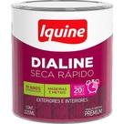 Tinta Esmalte Premium Iquine Dialine Seca Rapido 225Ml Branco Neve