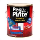 Tinta esmalte sintetico eucatex 3600ml branco brilhante peg pinte