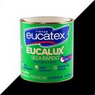 Tinta esmalte sintetico eucatex 900ml preto fosco eucalux